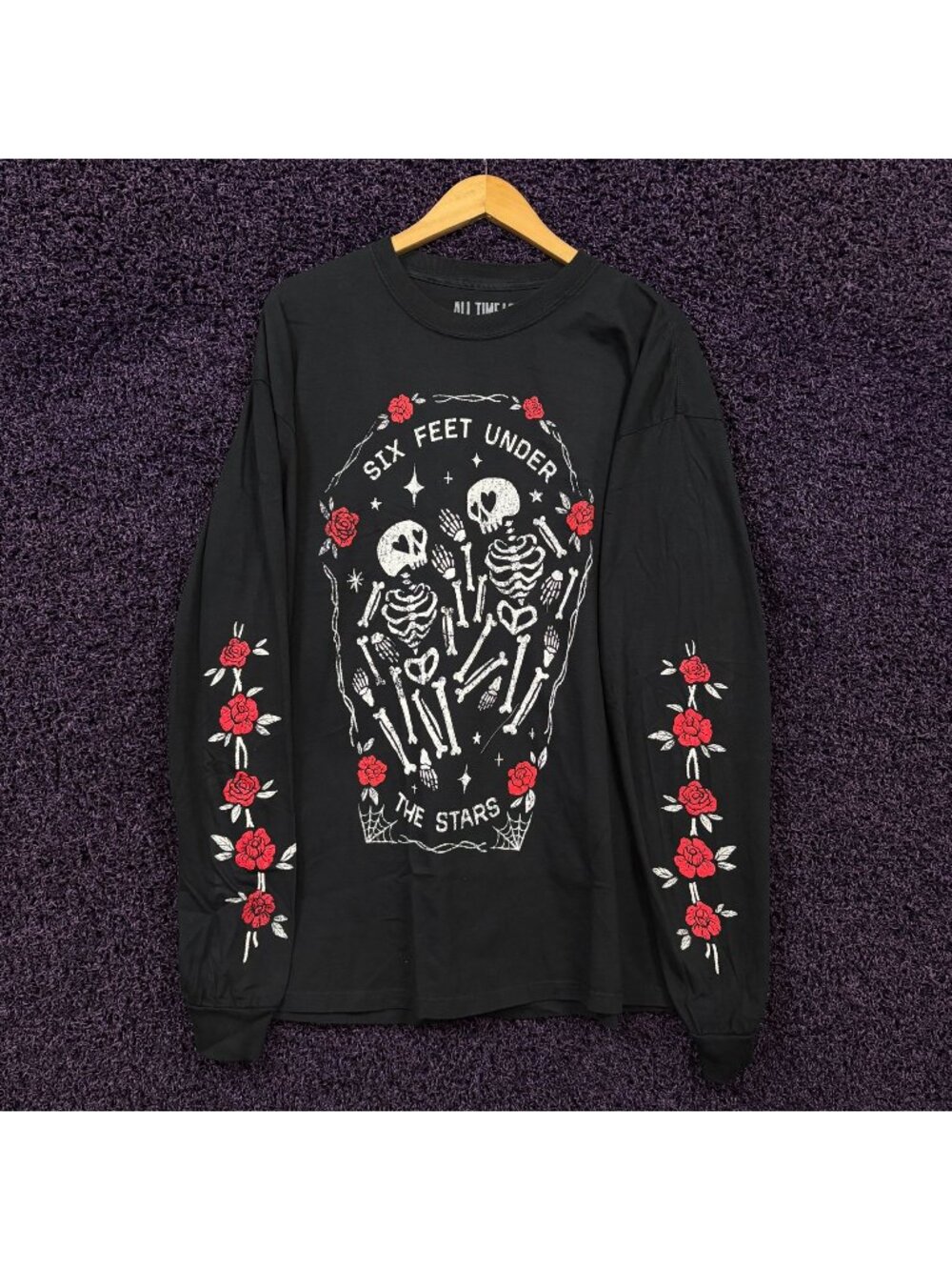 All Time Low Six Feet Under The Stars L/S Shirt Size XXL